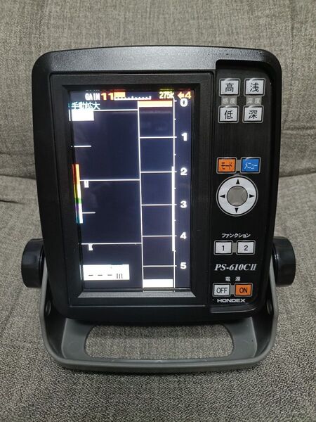 HONDEX 魚群探知機 PS-610CII ワカサギパック