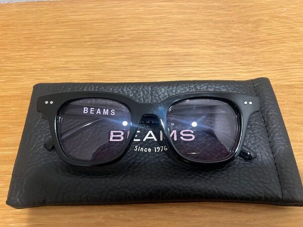 BEAMS ビームス ウェリントン ピンクレンズ サングラス 伊達メガネ