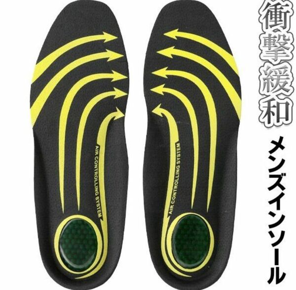 インソール 衝撃吸収 中敷き ジェルクッション スポーツサポートインソール