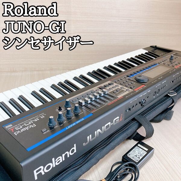 ローランド Roland JUNO-GI シンセサイザー 61鍵 ケース付き