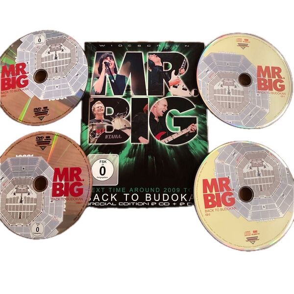 ミスタービッグ MR. BIG BACK TO BUDOKAN / 2 CD + 2 DVD