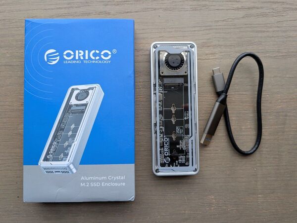 ORICO Thunderbolt 4 40Gbps NVMe SSD エンクロージャー AAGM2-U4