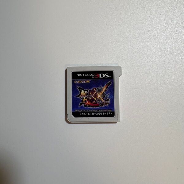 動作良好 モンスターハンター ダブルクロス 3ds