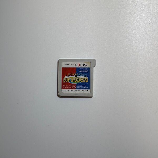 3DS マリオ&ソニック AT リオオリンピック 動作良好