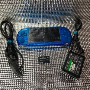 美品 PSP-3000 バイブラント ブルー