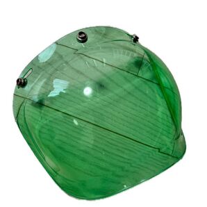 ジェットヘルメット用シールド グリーン