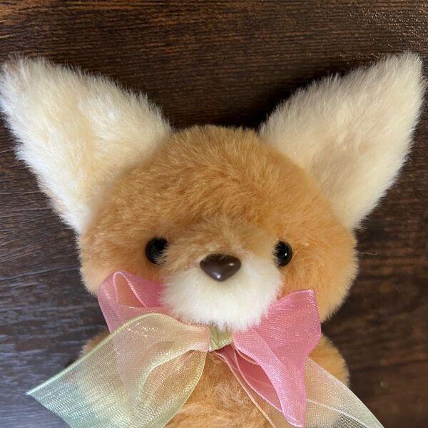 ふわふわきつねのぬいぐるみ(小)