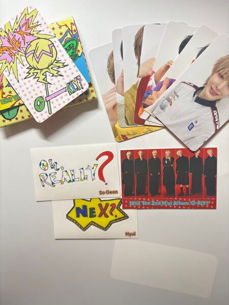 NEXZ O-RLY? PLVE盤 ソゴン、ヒュイステッカー