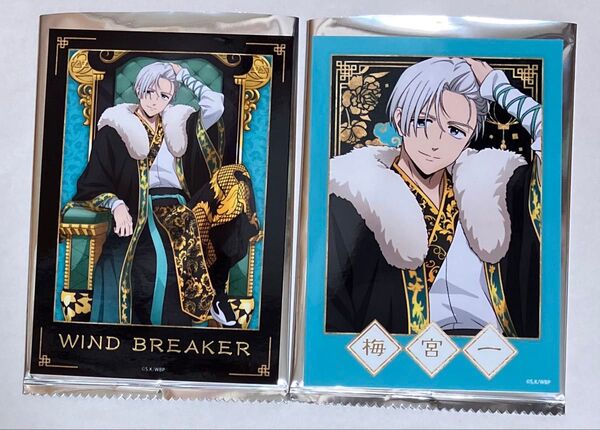 WIND BREAKER ウィンブレ 箔押しブロマイド 梅宮一