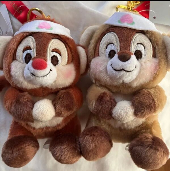 ディズニーストア 岡山限定 桃太郎 チップ デール キーチェーン