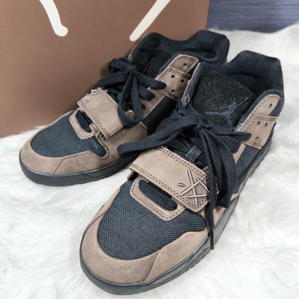 1度着用 Travis Scott × Nike Jordan Jumpman Jack 26.5cm トラヴィス スコット