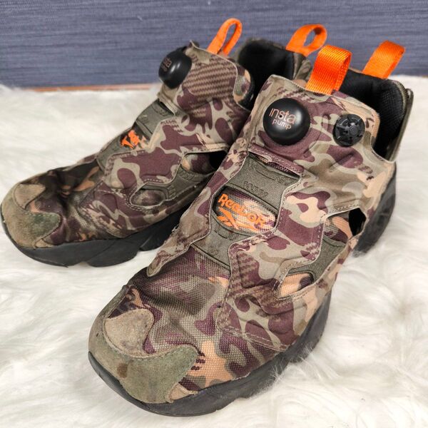 【リーボック】インスタポンプフューリー 26 スニーカー 迷彩柄 カモフラ INSTA PUMP FURY ミリタリー 限定モデル
