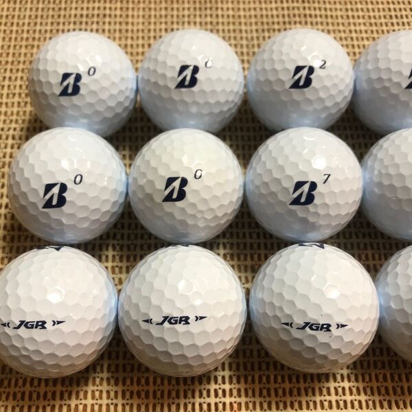 ロストボール15球☆ブリヂストンゴルフ TOUR B JGR 2023年モデル☆