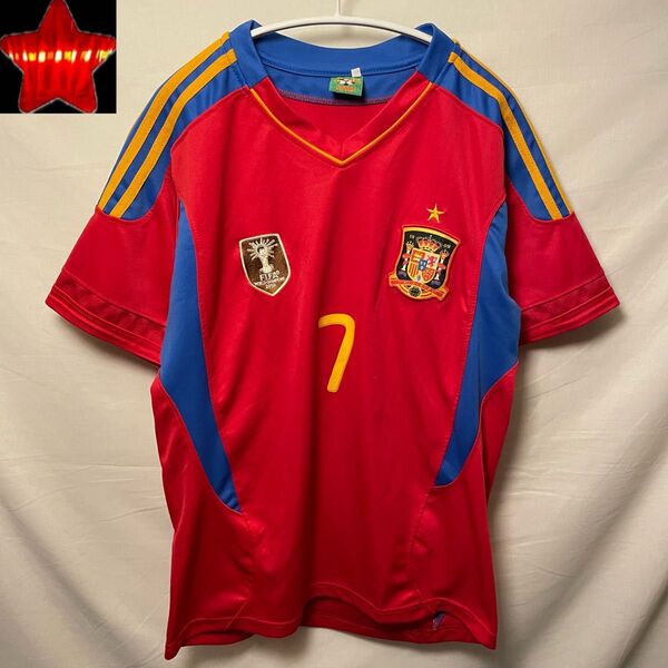【ATHENS SPORT】ゲームシャツ スペイン代表ユニフォーム MATTEL