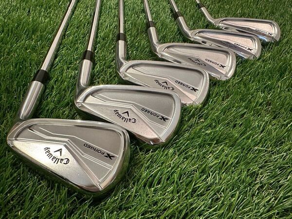 【中古】キャロウェイ 2024 Xフォージド アイアン 6本セット モーダス3 TOUR105s Callaway XFORGED