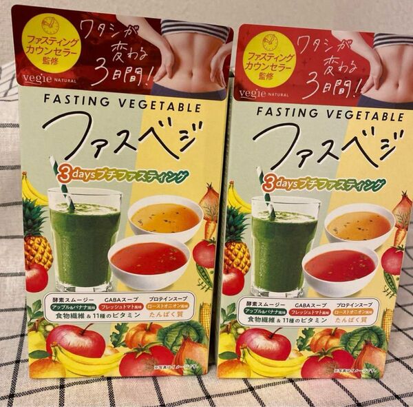【新品未開封】ベジエ ファスベジ 3days プチファスティング 2箱セット 断食