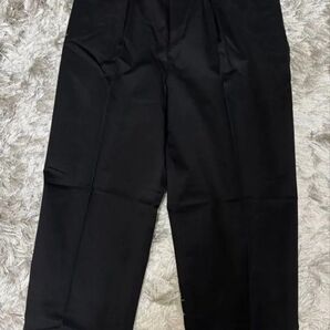 ユニクロ タックワイドパンツ ブラック M 未使用