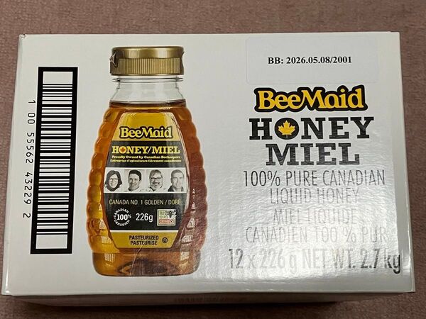 コストコ はちみつ Bee Maid ハニー 226g 2本セット