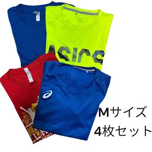 ASICS Mサイズ Tシャツ 2枚 計4枚セット