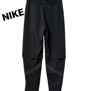 NIKE DRI-FIT ロングパンツ ハーフパンツ ドッキング ジャージパンツ Lサイズ