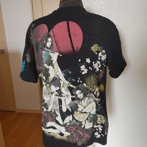 抜刀娘 黒 Tシャツ レア柄