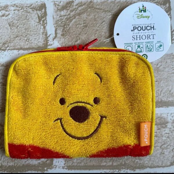 【新品】くまのプーさん グッズ タオルポーチ ディズニー キャラクター