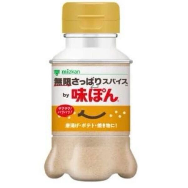 味ぽん 無限さっぱりスパイス 65g|粉末ポン酢スパイス|唐揚げ・焼肉・揚に!爽やか柑橘とお酢の風味