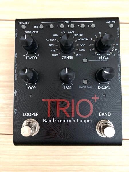 Digitech TRIO+ Band Creator + Looper ギター エフェクター美品中古