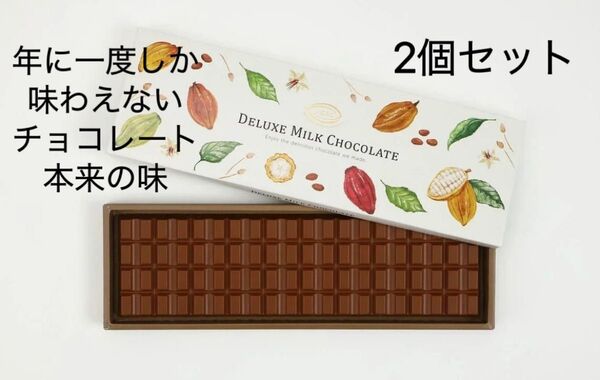デラックスミルクチョコレート2個セット