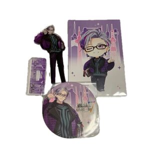 にじさんじ タワー アクリルスタンド アクスタ コースター 特典 ポストカード 不破湊