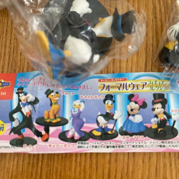 カプセルトイ ガチャ ディズニーキャラクター フォーマルウェア フィギュアコレクション フルコンプ 6体セット ミッキーマウス