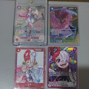 ONEPIECEカードゲーム ウタ プレミアム4枚セット