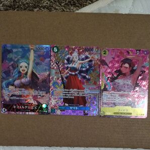 ONEPIECEカードゲーム ヤマトSP ビビLP ヴィオラパラレル3枚セット
