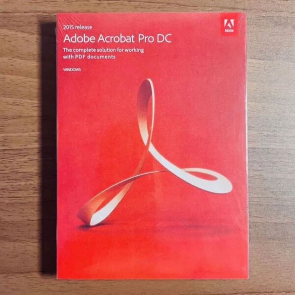 Adobe Acrobat pro DC Windows パッケージ新品未開封