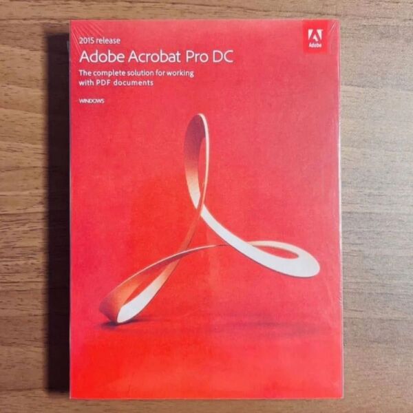 Adobe Acrobat pro DC Windows パッケージ新品未開封