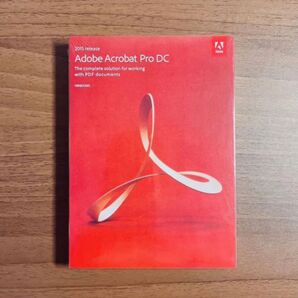Adobe Acrobat pro DC Windows パッケージ新品未開封