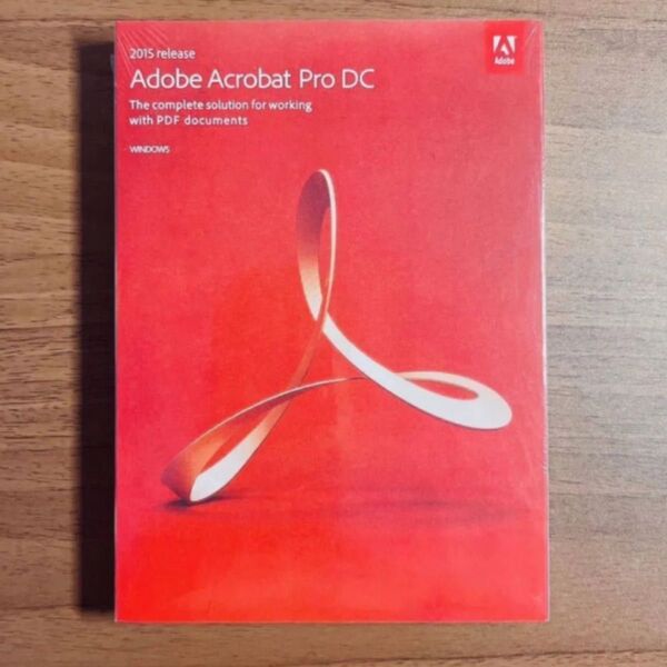Adobe Acrobat pro DC Windows パッケージ新品未開封