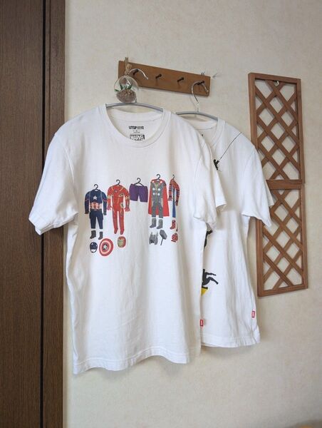 ★UNIQLO UTGP MARVEL Tシャツ2枚まとめてセット マーベルユニクロ★