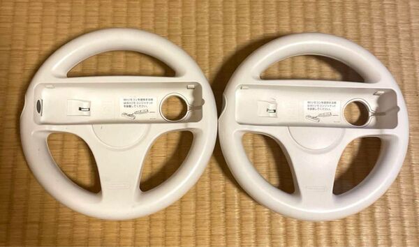 Wii マリオカート ハンドル 2つセット 値下げ不可
