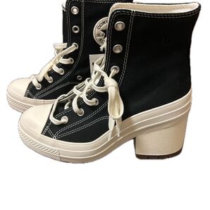 韓国 限定 CONVERSE ヒールスニーカー 25cm
