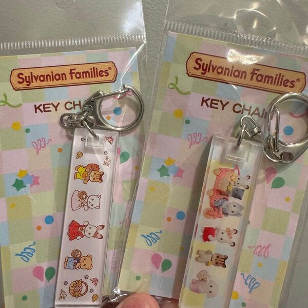 シルバニアファミリー展 アクリルスティックキーホルダー