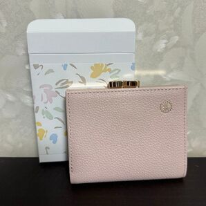 皇居 財布 がま口 ピンクベージュ 新色