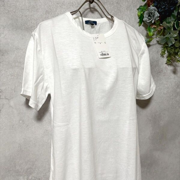 URBAN RESEARCH クルーネック 半袖Tシャツ 薄手 ホワイト 40