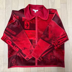 Y-3 ジップアップジャケット レッド adidas