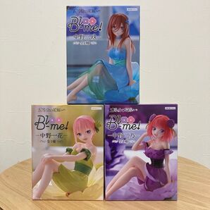 【新品未開封】五等分の花嫁 Bloo-me! 一花 ニ乃 三玖 3種セット