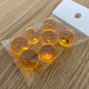 ドラゴンボール クリスタルボール オレンジ球 ミニサイズ 全7種セット