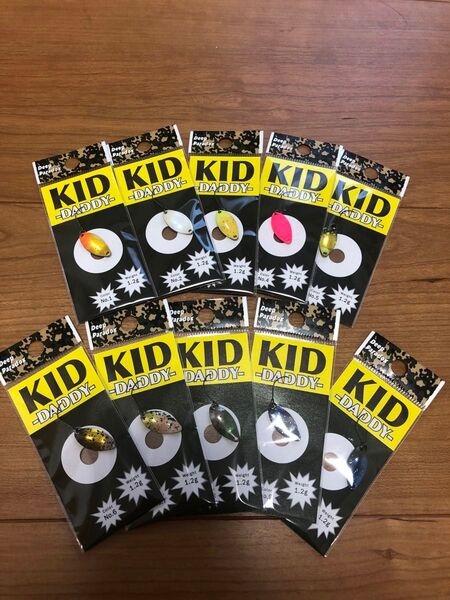 ディープパラドックス キッド ダディ KID DADDY 1.2g 全10色セット