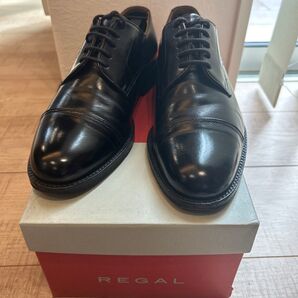最終特価!美品 リーガル ストレートチップ 011R 24.5