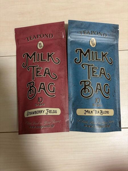TEAPOND ティーポンド 紅茶 ミルクティーバッグ セット