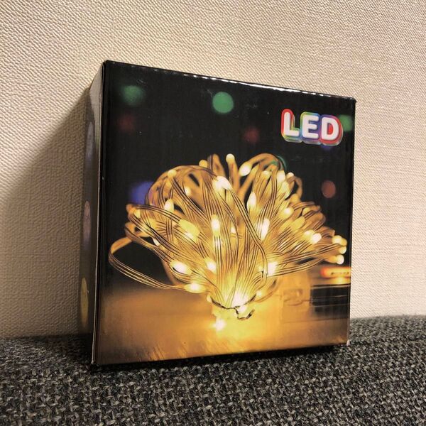 LED イルミネーションライト LEDストリングスライト 200球 20m 日本の一般コンセント式